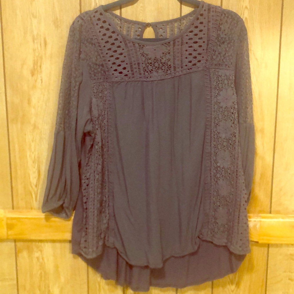 Knox Rose Dusty Blue top